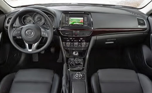 Mazda 6 2.2d interior quality
